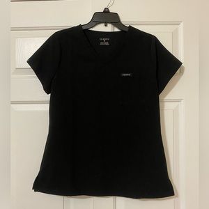 Jaanuu Black Scrub Top